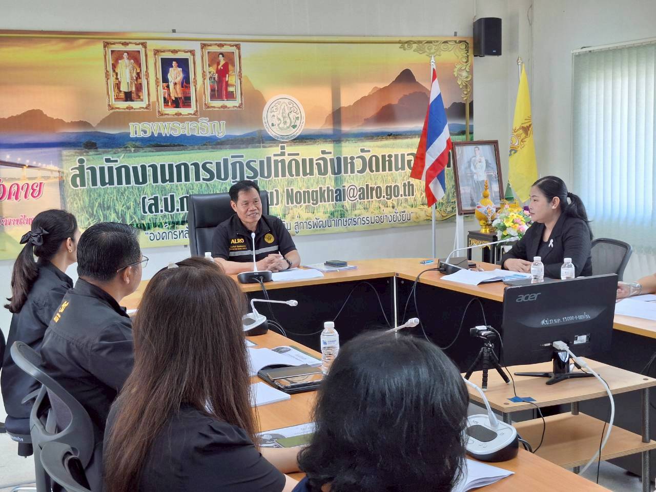 title - ผู้ตรวจราชการ ส.ป.ก. ประชุมตรวจราชการและติดตามความก้าวหน้าผลการดำเนินงานตามแผนการตรวจราชการของผู้ตรวจราชการสำนักงานการปฏิรูปที่ดินเพื่อเกษตรกรรม ประจำปีงบประมาณ พ.ศ. 2569 รอบที่ 1 เขตตรวจราชการที่ 10 จังหวัดหนองคาย 